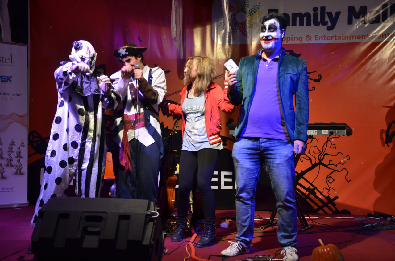 Halloween in Erbil, the capital of the Kurdistan Region, Oct. 31, 2016. (Photo: Kurdistan24)